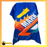 پیشبند آرایشگاهی wmark آبی طرحدار