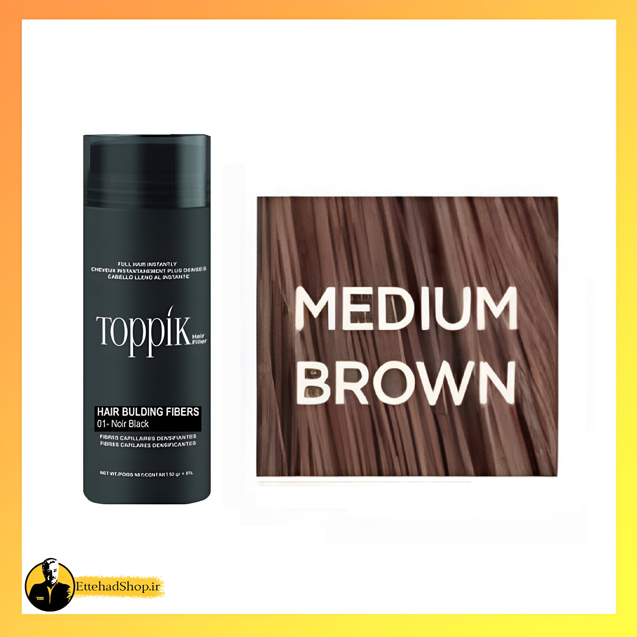 پودر پرپشت‌ کننده مو تاپیک