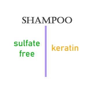 شامپو کراتین یا شامپو فری سولفات