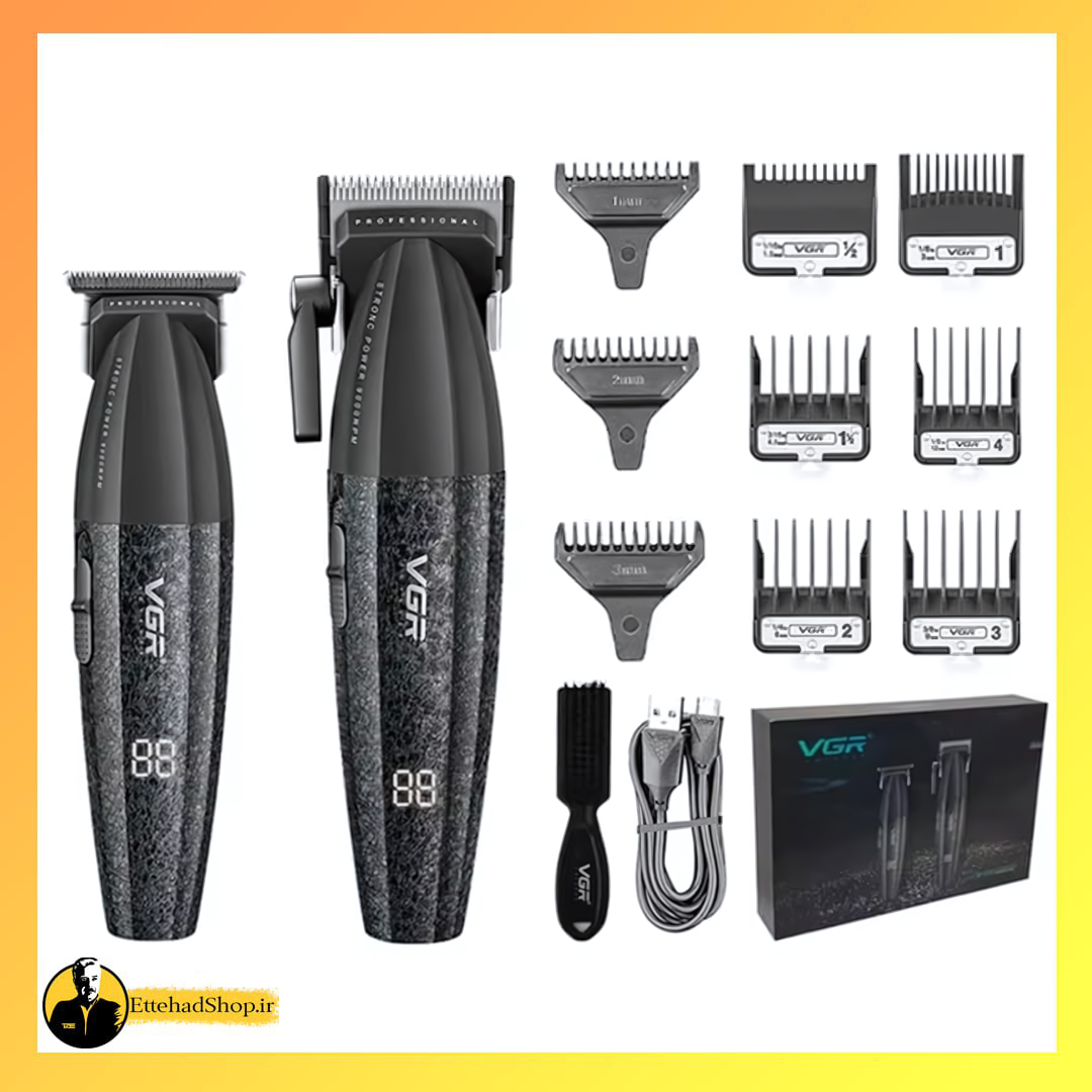ست ماشین اصلاح VGR مدل V-640 مشکی